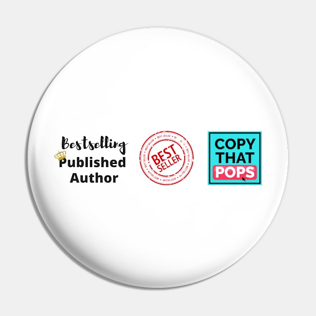 Bestselling Published Author Mug! from Copy That Pops Pin by LaptopLaura's Shop from Copy That Pops