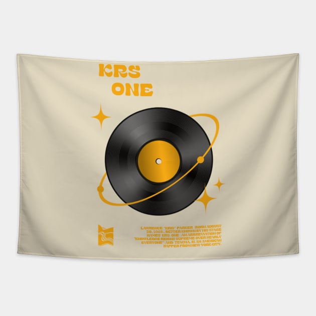 krs one vintage 90s Tapestry by BandarTogel05