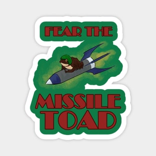 Missile Toad (Red) Magnet