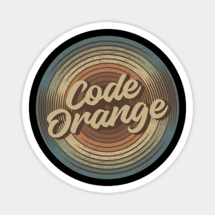 Code Orange Vintage Vinyl Magnet