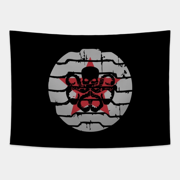 Winter Soldier Hail Hydra Tapestry by rayfox