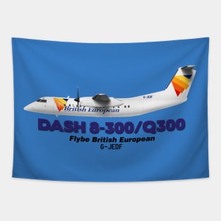 DeHavilland Canada Dash 8-300/Q300 - Flybe British European Tapestry