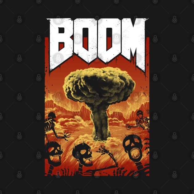 Nuclear Boom by Vincent Trinidad Art