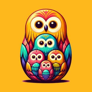 Owl Family T-Shirt