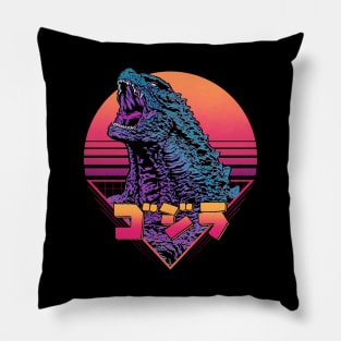 Retro Monster Pillow