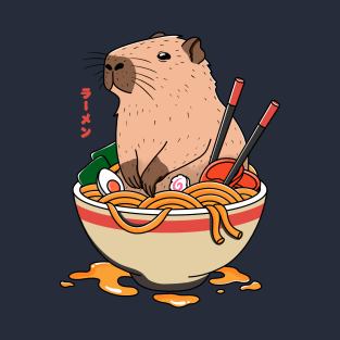 Capybara Ramen T-Shirt