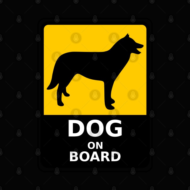 Dog on board warning by LegnaArt