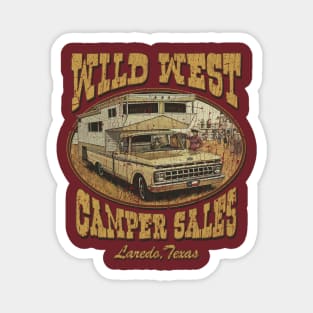 Wild West Camper Sales Magnet