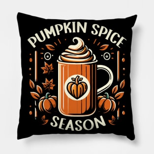 Pumpkin Spice Latte Season Pillow