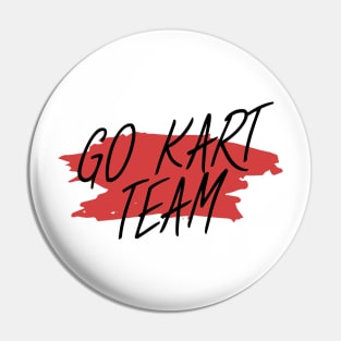 Go kart team Pin