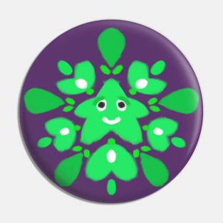 StarBurst Green Pin