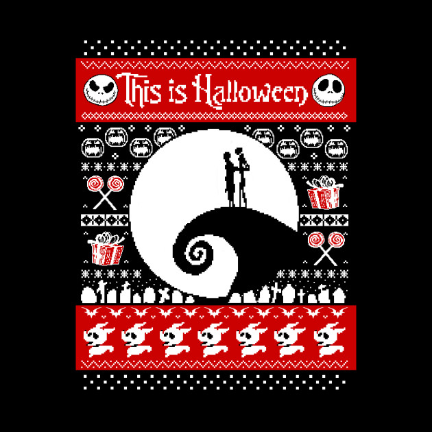 Ugly Sweater Nightmare Before Christmas - Nightmare Before Christmas - Phone Case