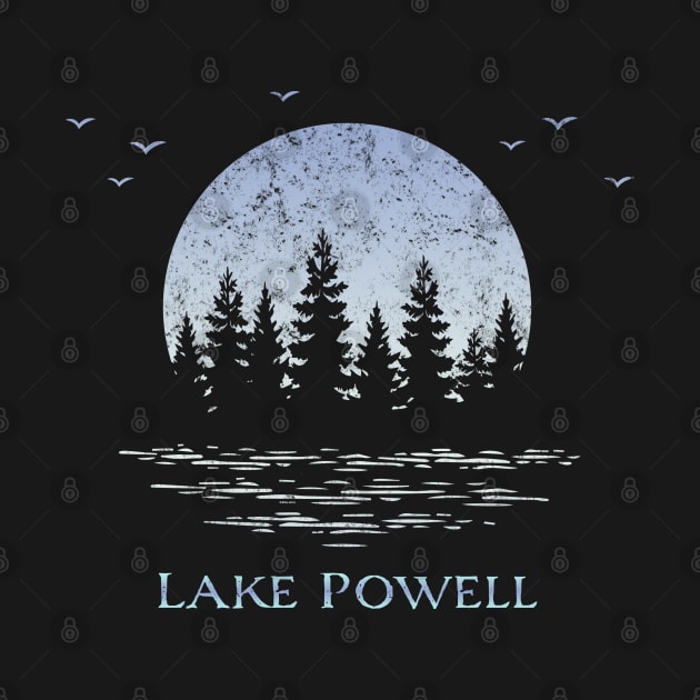 Lake Powell Arizona Utah Outdoor Boating Floating Vacation Souvenir by Pine Hill Goods