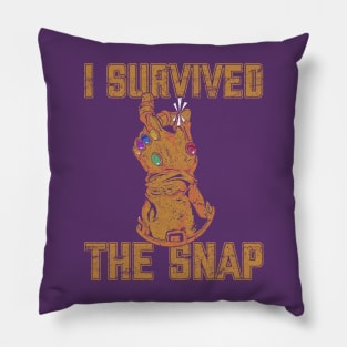 I Survived The Snap Pillow