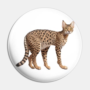 Savannah cat Pin