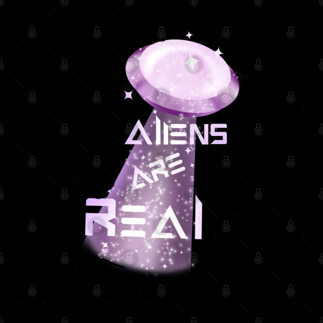 Aliens Ufos are real graphic by TheCloverArtist