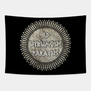 Ad Utrumque Paratus Tapestry