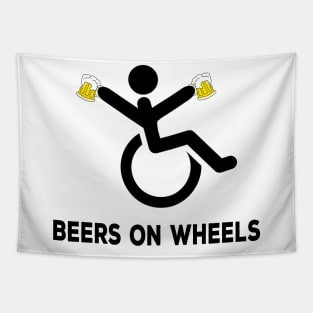 Beers on Wheels Tapestry