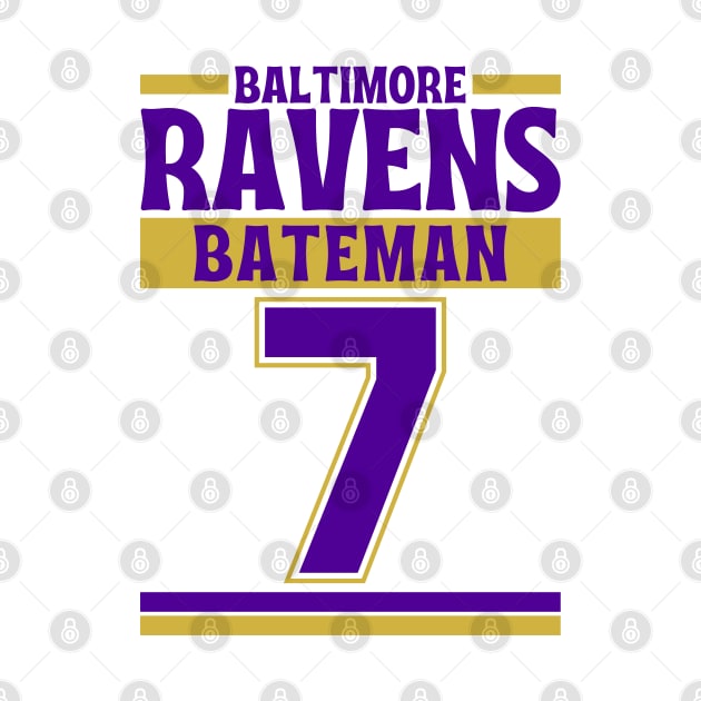 Baltimore Ravens Bateman 7 Edition 3 by Astronaut.co