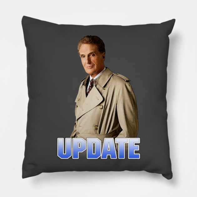 Robert Stack - 2 Pillow by BigOrangeShirtShop