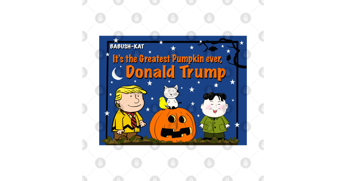 It s The Great Pumpkin Donald Trump And Kim Jong un Halloween T it-s-the-great-pumpkin-donald-trump-and-kim-jong-un-halloween-t