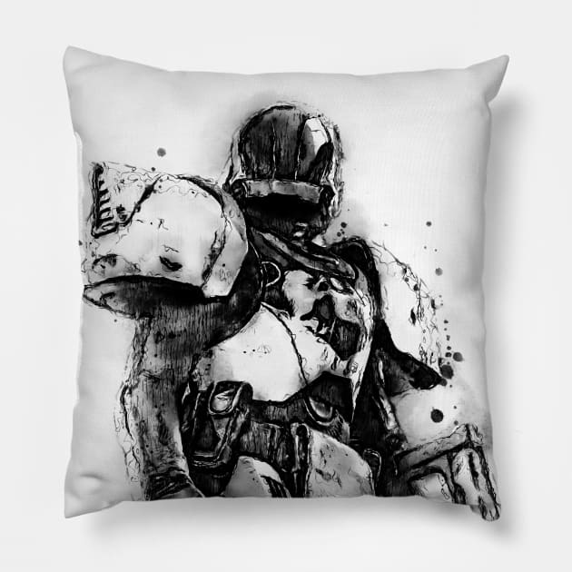 Destiny Titan Pillow by Durro