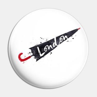 I Love London Pin