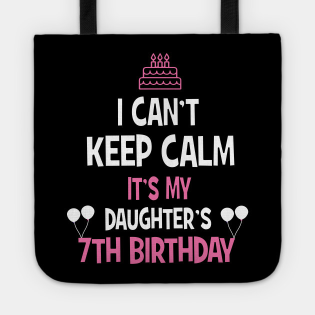 7th Birthday Girl Boy T Shirt 7 Years Old Party Gift 7th Birthday Girl Gift Tote Teepublic