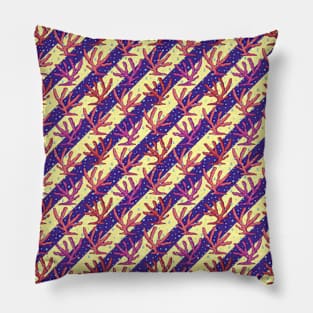 Beautiful Coral Seamless Pattern Pillow