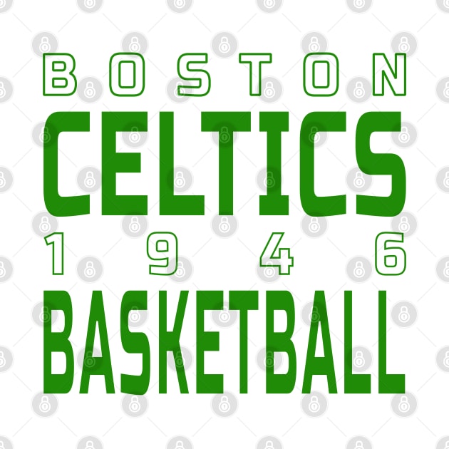 Boston Celtics Basketball Classic by Medo Creations