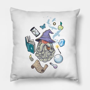 Wizard Portrait Pillow