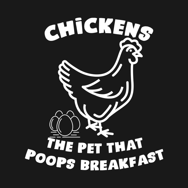 Chickens the pet that poops breakfast by aesthetice1