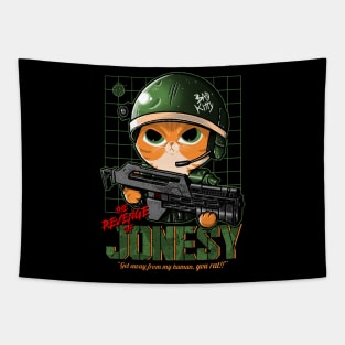 The revenge of Jonesy Tapestry