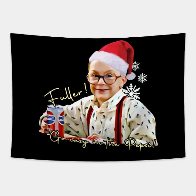 Fuller Go Easy Christmas Classic Home Alone Tapestry by box2boxxi
