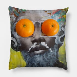 The man with orange eyes - 1 Pillow