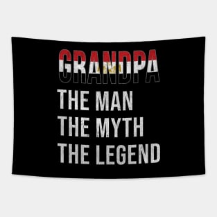 Grand Father Egyptian Grandpa The Man The Myth The Legend - Gift for Egyptian Dad With Roots From  Egypt Tapestry