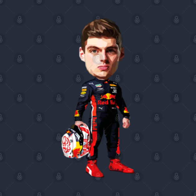 Tooned Max Verstappen - Max Verstappen - Hoodie | TeePublic AU