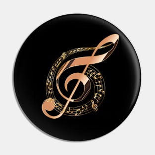 Musical Theme Design Pin