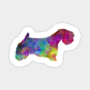 Sealyham Terrier in watercolor Magnet