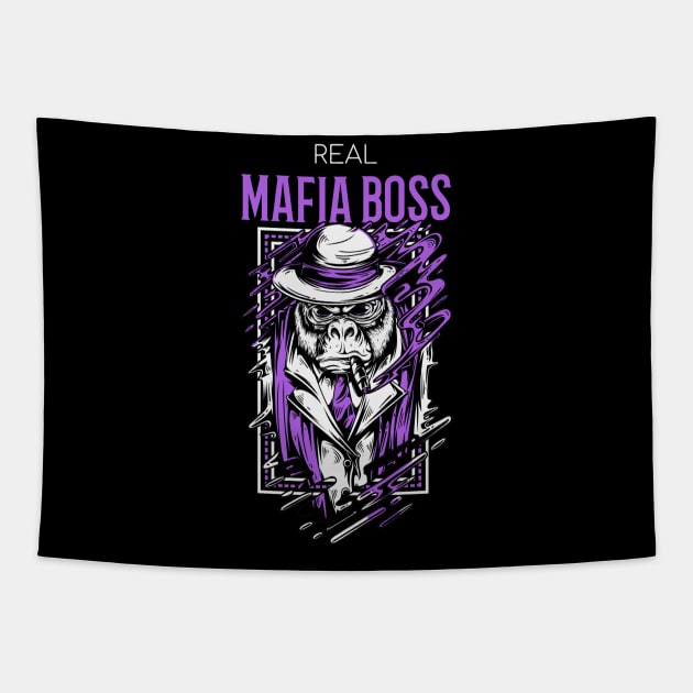 real mafia boss Tapestry by WOAT