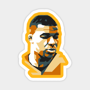 Kylian Mbappe Vintage Uncurve Magnet