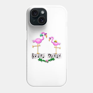 Dancing Flamingos Phone Case