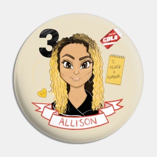 Allison Hargreeves - Umbrella Academy Pin