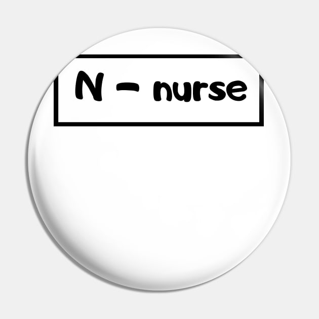 Nurse Pin by WordsGames