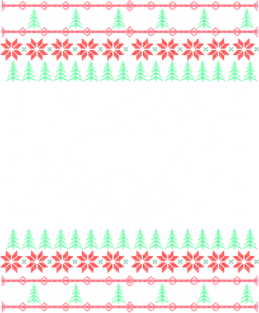 Horse Ugly Christmas Sweater Gift Magnet