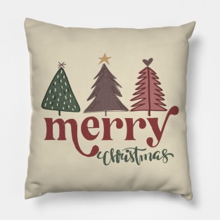 Merry Christmas and Happy New Year Pillow