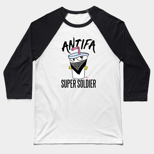 Antifa Super Soldier Antifa Baseball T Shirt Teepublic