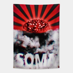 Soma - Amanita Muscaria Mushroom Tapestry