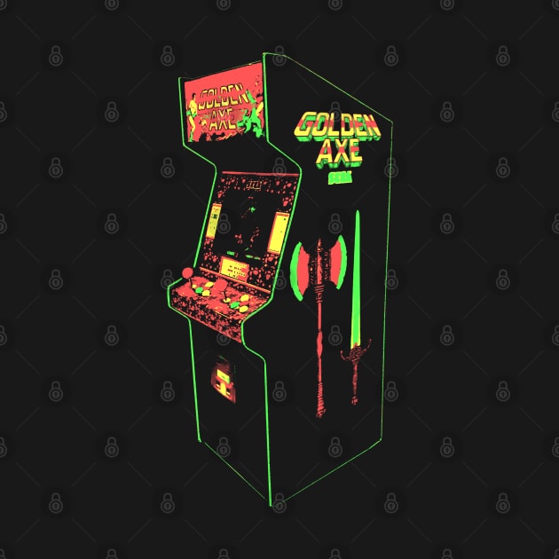 Golden Axe Retro Arcade Game 2.0 by C3D3sign