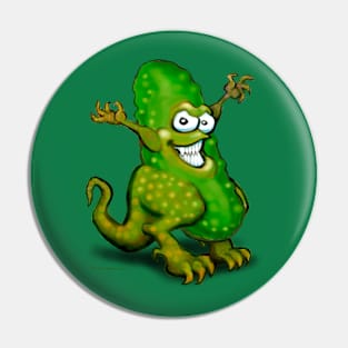Pickle Monster Pin